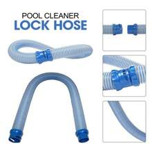 Replacement Hose Compatible With Zodiac R0527700 Pool Cleaner, Fits Zodiac Baracuda Mx6 Mx8 X7 T3, Length 1m, Diameter 4cm, Quantity: 1pc - Blue and White - View 1