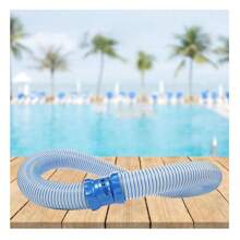 Replacement Hose Compatible With Zodiac R0527700 Pool Cleaner, Fits Zodiac Baracuda Mx6 Mx8 X7 T3, Length 1m, Diameter 4cm, Quantity: 1pc - Blue and White - View 4