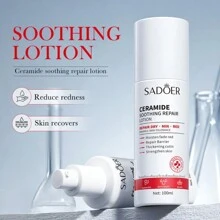 SADOER Ceramide Repairing Dry Skin And Soothing Lotion, Moisturizing Essence For Facial Care, Facial Serum, Skin Care, For ALL SKIN TYPES 100ml - 白色 - 查看 2