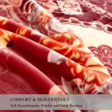 JML 2 Ply Thick Korean Mink Blanket Plush Fleece Raschel Weighted Bed Blanket For Autumn Winter - View 2