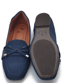 Sapatilha Feminina Mocassim Jeans Moda Calcado Mulher Sapato Tenis Confortavel Rasteira Bota Salome
