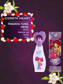 JAFRA Coreta Heart 50 ml, Colonia Coreta - Morado - Ver 2