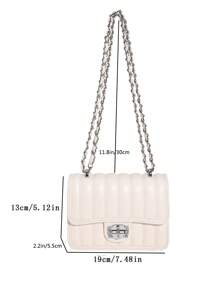 2025 New Fashion Chain Strap Shoulder Crossbody Bag, Versatile Mini Square Bag For Women