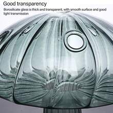 Mushroom Glass Vase Aromatherapy Bottle Creative Home Hydroponic Flower Table Simple Decoration - Green - View 2