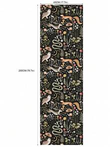 動物植物花卉壁紙,森林葉子設計貼紙,傢俱diy裝飾,可拆式及防水