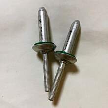 10 piezas Remaches ciegos de linterna a prueba de agua, remaches de tracción de núcleo de aluminio de alta resistencia, sujetadores para instalación de Hvac automotriz Industrial