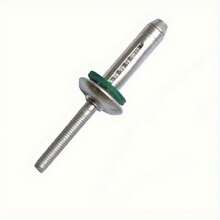 10 piezas Remaches ciegos de linterna a prueba de agua, remaches de tracción de núcleo de aluminio de alta resistencia, sujetadores para instalación de Hvac automotriz Industrial