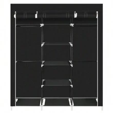Portable Closets - Black - View 3