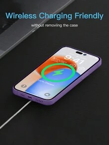 White Ultra-Thin Phone Case Full Coverage Camera Lens Compatible With IPhone With Lightweight Matte Coating, Minimalism, Anti-Drop - White - View 7