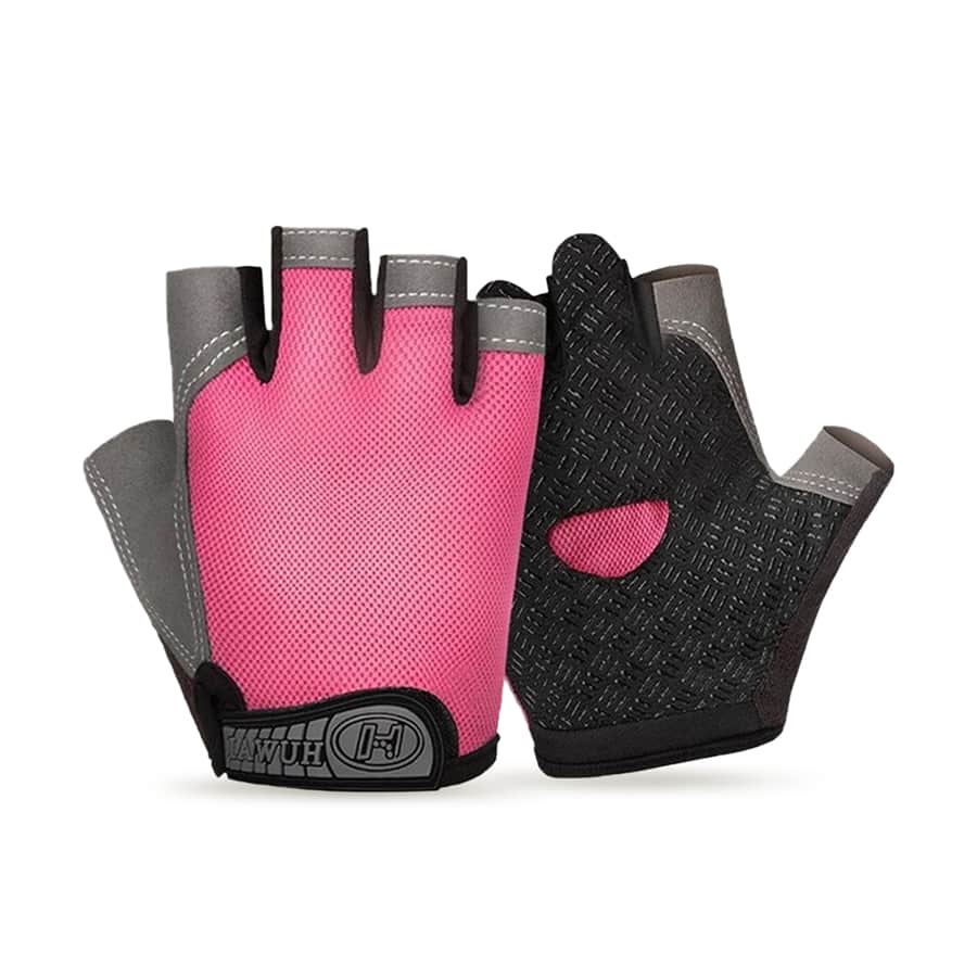 NonSlip Half Finger Cycling Gloves for Sports and Weightlifting