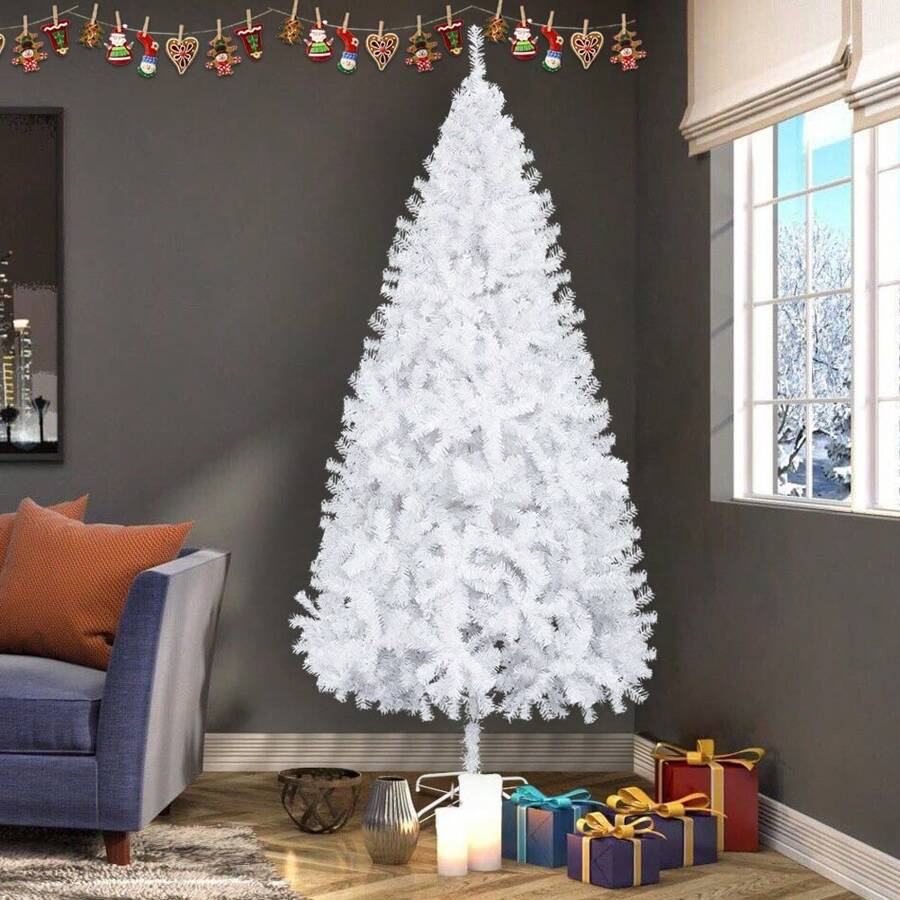 Christmas Trees - White - View 1