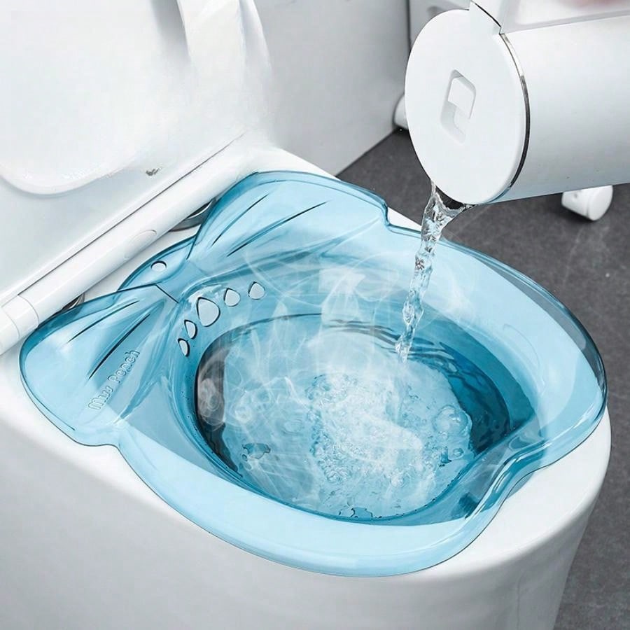 1 Pc Sitting Bathtub For Household Maternal Bathing, Sitz Bath For