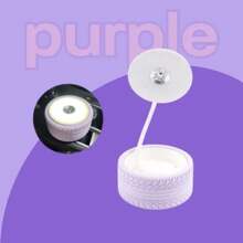Lámpara de noche para dormitorio, herramientas de iluminación, lámpara de escritorio Led, carga Usb, lámpara de mesa, cuidado de los ojos, luz nocturna para dormitorio, luz de lectura Mini - Morado Violeta - Ver 3