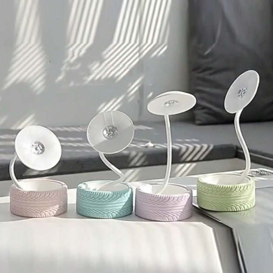 Lámpara de noche para dormitorio, herramientas de iluminación, lámpara de escritorio Led, carga Usb, lámpara de mesa, cuidado de los ojos, luz nocturna para dormitorio, luz de lectura Mini - Morado Violeta - Ver 1