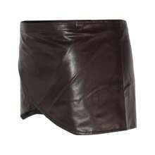 1件庫存攻擊泰坦皮裙角色扮演服裝日本動漫新擊之巨神圍裙連結可調節腰圍 - 棕色 - 查看 4