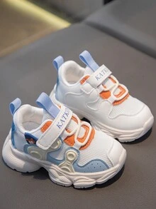 1雙中性兒童運動鞋,時尚休閒鞋,全季節適用,適合3到8歲兒童