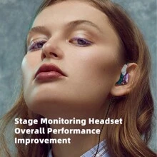 QKZ AK6 Pro 有线耳机 3.5MM AUX 带麦克风 Hifi 重低音耳机防噪音音乐运动游戏入耳式耳塞 - 黑色 - 查看 3