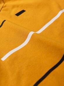 Young Boys Sets - 芥末黃 - 查看 3