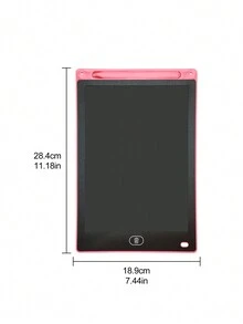 12-inch Colorful Round Hole Drawing Board - Pink - View 4