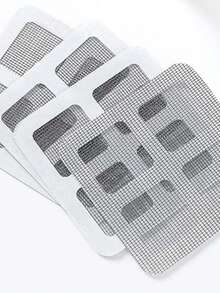 5 Pieces Self-adhesive Window Screen Repair Tape 3.94x3.94 Inches - Silver - View 8