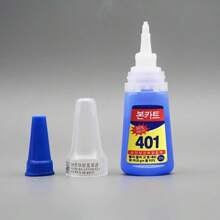 401超強膠水/即時固化膠水,具有強大的粘結能力,可用於粘合塑料、金屬、鐵、陶瓷、玻璃、亞克力、木材;502超強膠水/多用途快速固化膠/高溫耐用膠水,可用於diy手工藝品、鞋修補等 - 白色 - 查看 3