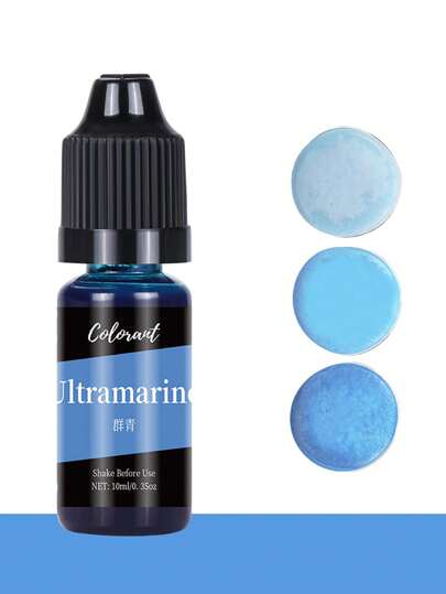 10 ml/flaska Epoxiharts 24 Färger Ljus DIY Sojavax Bivax Tvål Handgjord Hantverk Tillverkning Tillbehör