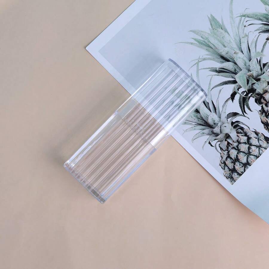 1入組可攜式棉花棒收納盒,旅行友好型透明收納盒,適用於膠布、化妝刷、唇膏、牙線、牙籤和其他小配件