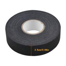 球拍握把膠帶,球拍握把整理帶,網球羽毛球曲棍球球拍握把膠帶,防滑超薄包膠帶,25米 - 黑色 - 查看 2