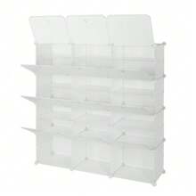 Shoe Cabinets - White - View 9