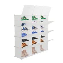 Shoe Cabinets - White - View 4