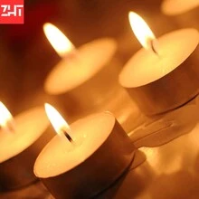 50 Mini Colored Candles To Create A Special Atmosphere - 粉色 - 查看 3