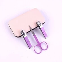 7-In-1 Upgraded Manicure Set, Includes Premium Stainless Steel Nail Clippers, Nail Files, Ear Pick, Tweezers, Blackhead Remover Tools - Multicolor - View 3