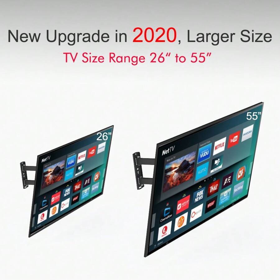 TV Mounts, Stands & Turntables - Black - View 1