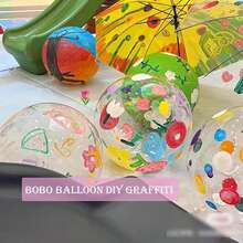 1 Pieza 36-inch Globo De Burbuja Transparente - transparente - Ver 5