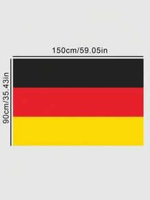 Germany National Flag Size 4 (90*150cm), Single Sided, 1pc/Pack