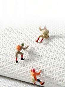 1pc Footprint Design Bath Rug, Modern Polyester Absorbent Anti-slip Floor Mat For Bathroom-coffee brown - Coffee Brown - View 8