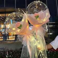 1 Pieza 36-inch Globo De Burbuja Transparente - transparente - Ver 1