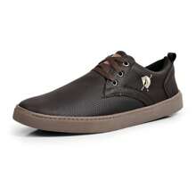 Men Sneakers - 咖啡棕 - 查看 4