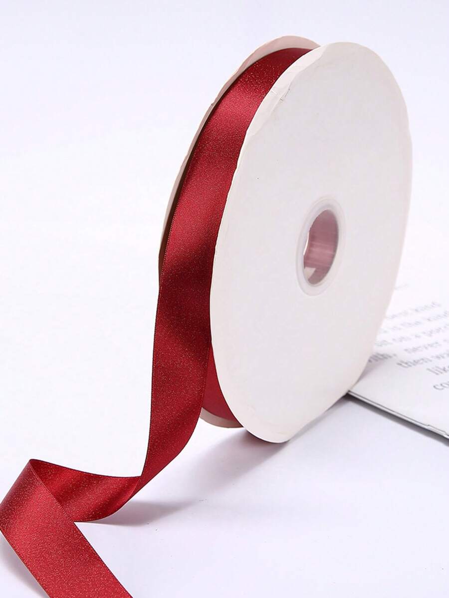Red Ribbon For Decoration - Red - View 1