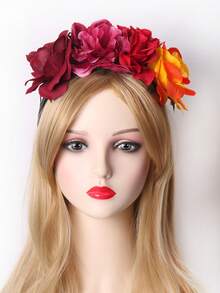 1入新娘花冠,森林仙女風格,婚禮服飾配件,派對裝飾