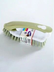 1入多功能創意新設計手柄刷,適用於家庭清潔、洗衣、塑料&軟毛鞋刷,附有清潔刷頭