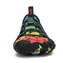 Water Shoes For Kids Boys Girls Aqua Socks Barefoot Beach Sports Swim Pool Quick Dry Lightweight Toddler Little Big Kid - 藍橙 - 查看 10