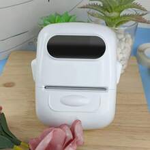 Marklife P50可攜式熱敏貼紙印表機2d迷你相機自粘標籤製造機標籤機 - 白色 - 查看 6