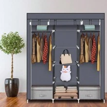 Portable Closets - Grey - View 1