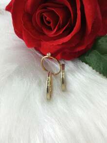 Single Ring - 金色 - 查看 2