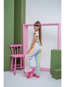 Young Girls Sets - 淺藍色 - 查看 3