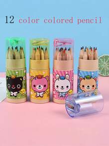 12pcs Cartoon Pencils