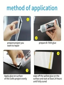 B7000 胶水用于家用电器维护和水钻粘贴家庭厨房电器配件小工具工具圣诞节厨房用品烹饪圣诞节 - 100毫升 - 查看 5