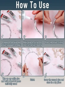 B7000 胶水用于家用电器维护和水钻粘贴家庭厨房电器配件小工具工具圣诞节厨房用品烹饪圣诞节 - 100毫升 - 查看 8
