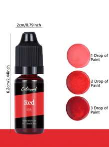10ml/Bottle Epoxy Resin Pigments 24 Colors Candle Dye Colorant DIY Soy Wax Beeswax Aromath Soap Colorant Handmade Craft Making Supplies